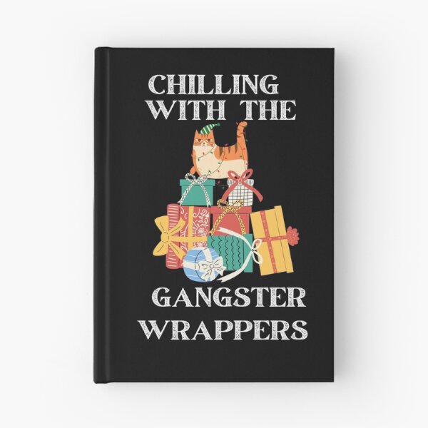 Item preview, Chilling With The Gangster Wrappers Christmas New Year Gift Ideas designed and sold by EYE ILLUSTRATE  GRAPHICS.