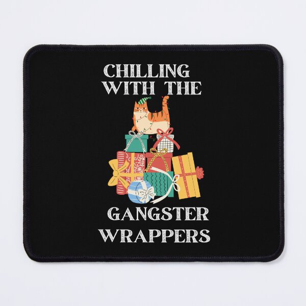 Item preview, Chilling With The Gangster Wrappers Christmas New Year Gift Ideas designed and sold by EYE ILLUSTRATE  GRAPHICS.