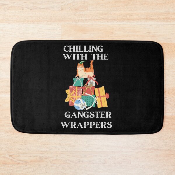 Item preview, Chilling With The Gangster Wrappers Christmas New Year Gift Ideas designed and sold by EYE ILLUSTRATE  GRAPHICS.