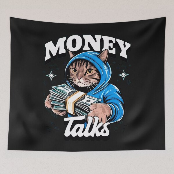 Item preview, Money Talks designed and sold by BugiDesignArt.