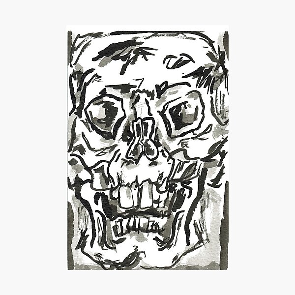 Item preview, Skull series 1 - p designed and sold by mwesselcreative.