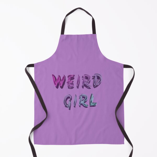 Item preview, Funky Neon 'Weird Girl' Typography Design designed and sold by Collision19.