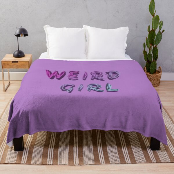 Item preview, Funky Neon 'Weird Girl' Typography Design designed and sold by Collision19.