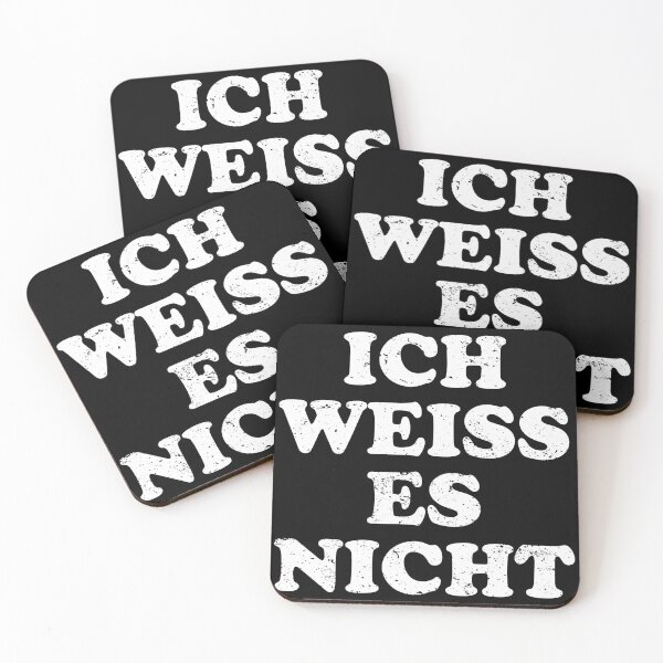 Item preview, Ich Weiss Es Nicht designed and sold by crenaviolena.