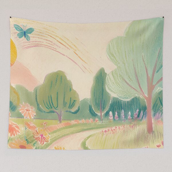 Item preview, Whimsical Forest Landscape Scene designed and sold by Tammy Marie Russell.