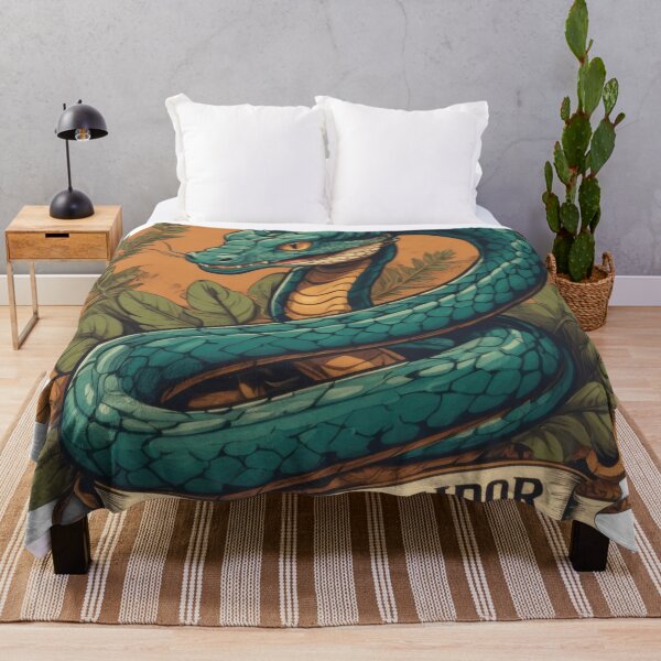 Item preview, vintage style snake designed and sold by estampavibe.