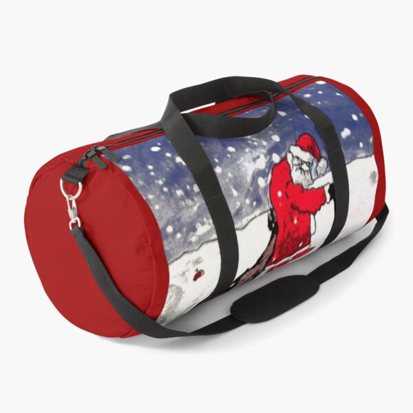 Item preview, Old Santa, dropping his gifts - Real Painting designed and sold by ValkArts.