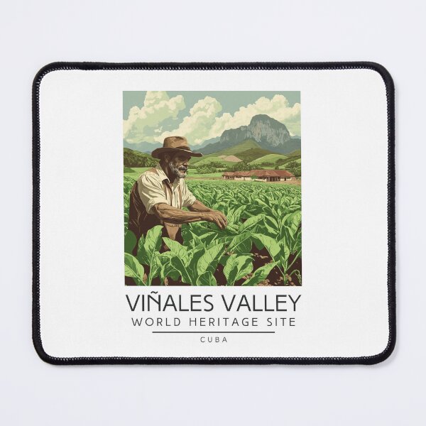 Item preview, A Vintage Travel Poster of Viñales Valley - Cuba  designed and sold by GoodOldVintage.