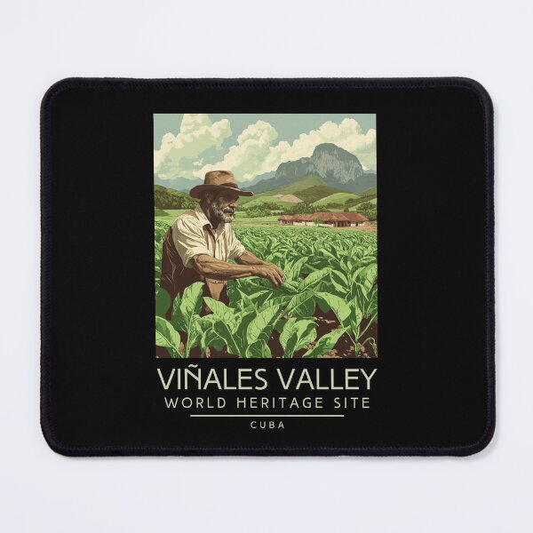 Item preview, A Vintage Travel Poster of Viñales Valley - Cuba  designed and sold by GoodOldVintage.