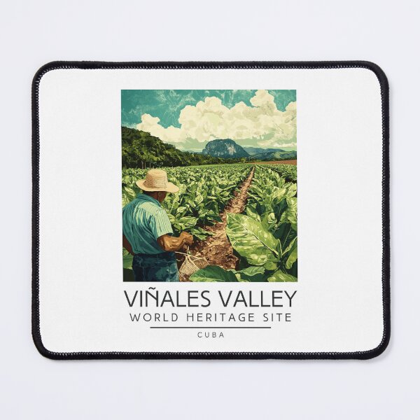 Item preview, A Vintage Travel Poster of Viñales Valley - Cuba  designed and sold by GoodOldVintage.
