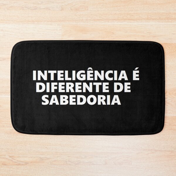 Item preview, intelligence is different from wisdom designed and sold by felipequeiroz.