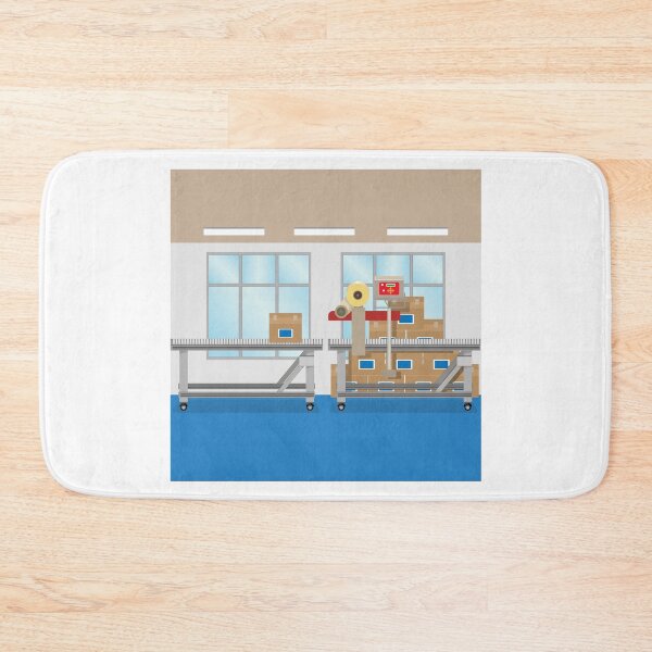 Item preview, Illustration of an internal factory environment, production line designed and sold by LucianoCosmo.