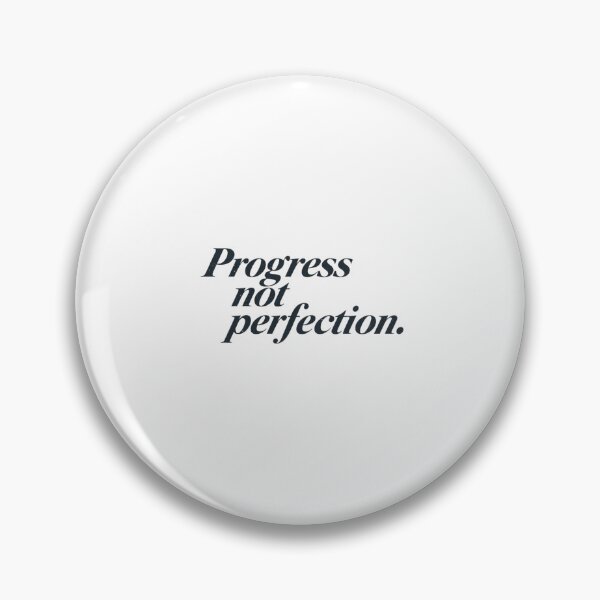 Item preview, Progress, not perfection designed and sold by SignumShop.