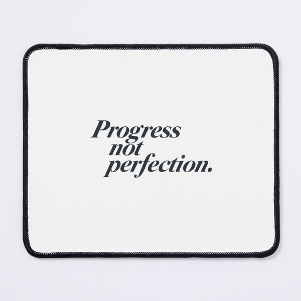 Item preview, Progress, not perfection designed and sold by SignumShop.