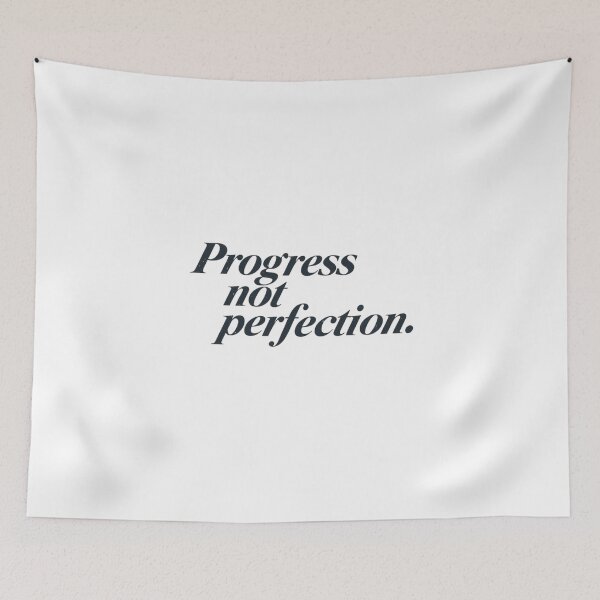 Item preview, Progress, not perfection designed and sold by SignumShop.