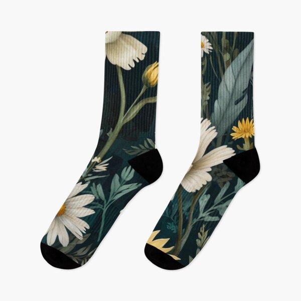 Item preview, Sunflowers with dark teal designed and sold by arjad3n.