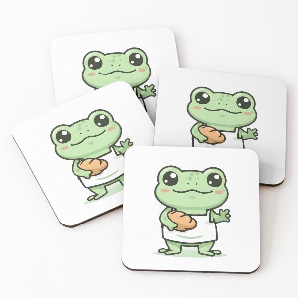 Item preview, A Cute Baker Frog designed and sold by DWorriBHappi.