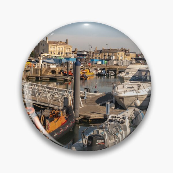 Item preview, Lowestoft harbour at dawn designed and sold by yackers1.