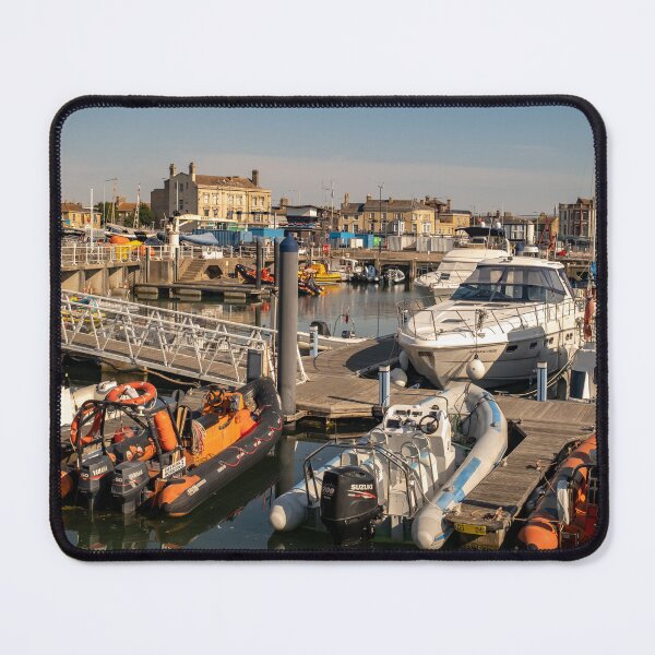 Item preview, Lowestoft harbour at dawn designed and sold by yackers1.