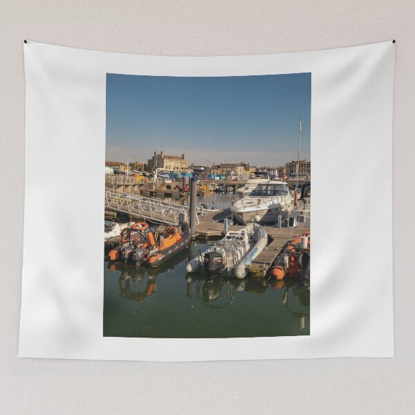 Item preview, Lowestoft harbour at dawn designed and sold by yackers1.