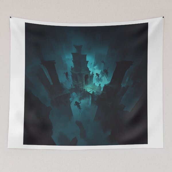 Item preview, Dark Temple with Vengeful Spirits designed and sold by Christian Weiss.