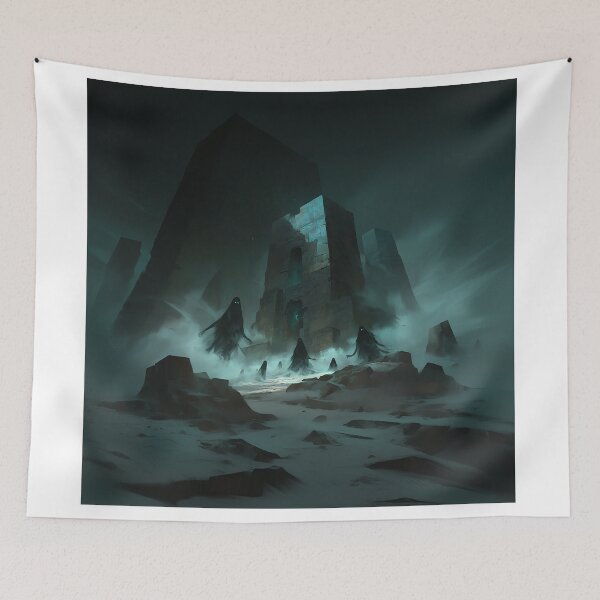 Item preview, Dark Temple Surrounded by Vengeful Spirits designed and sold by Christian Weiss.