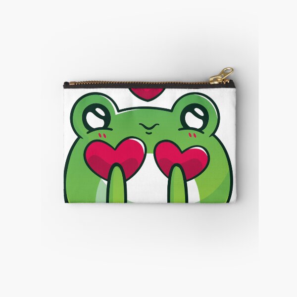 Artikelvorschau, Niedlicher süßer Frosch verliebt mit Herzen zum Valentinstag entworfen und verkauft von KrissGraphShop.