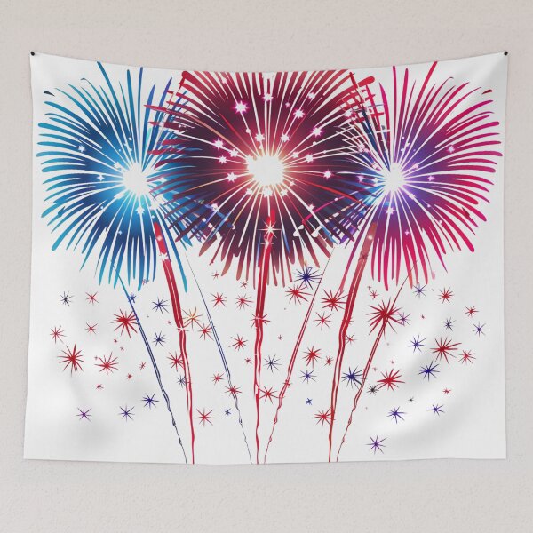 Item preview, New Year's Fireworks designed and sold by EndOfRainbowArt.