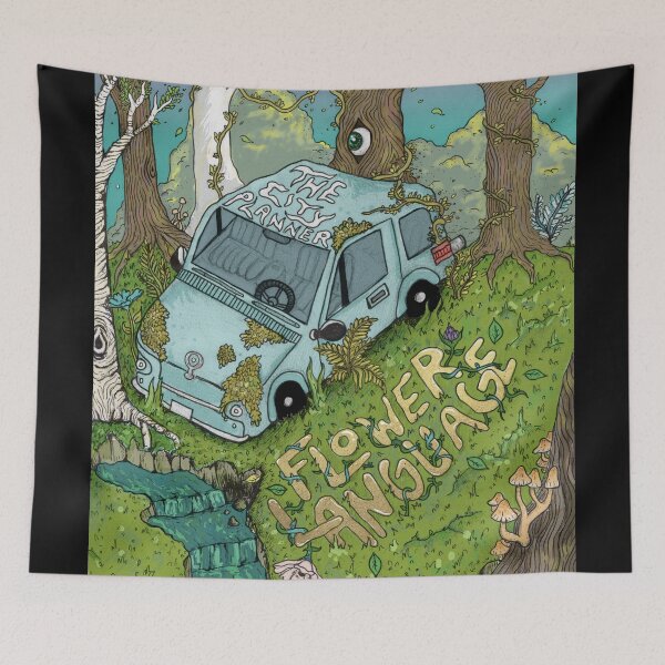 Item preview, The City Planner -Flower Language- Car poster designed and sold by domlabonia.