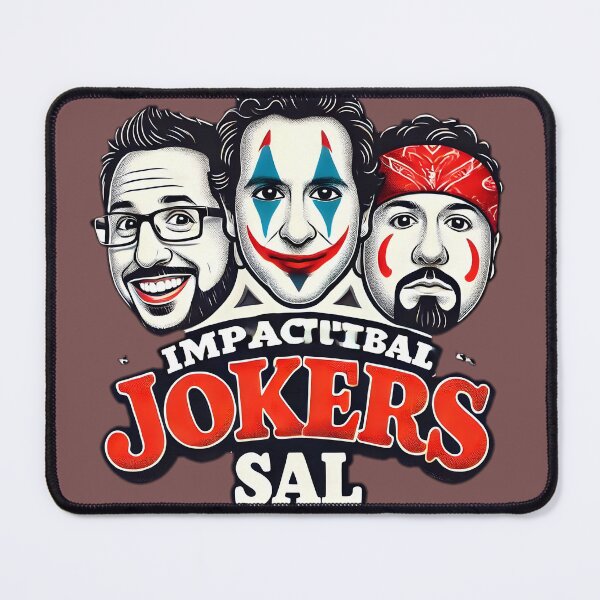 Item preview, impractical jokers sal design sticker  designed and sold by NCNGDESIGN.
