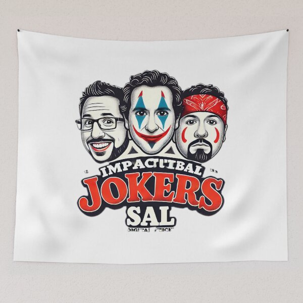 Item preview, impractical jokers sal design sticker  designed and sold by NCNGDESIGN.