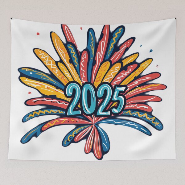 Item preview, 2025 Celebration Fireworks designed and sold by EndOfRainbowArt.