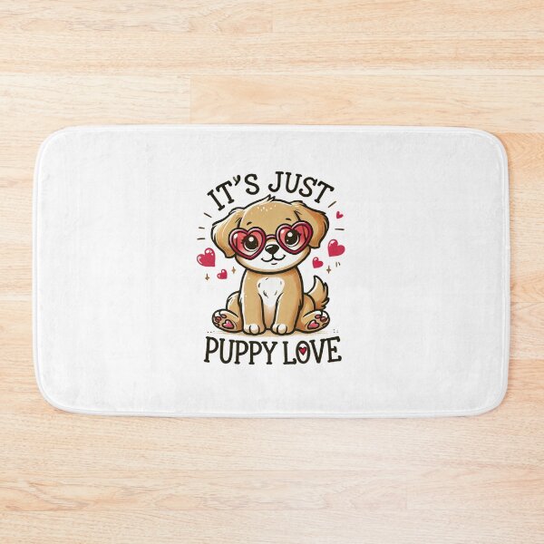 Item preview, It's Just Puppy Love" - Adorable Valentine’s Day Design for Dog Lovers! designed and sold by DEEPDesignsART.