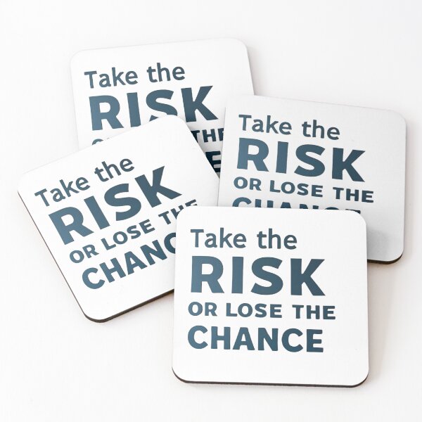 Item preview, Take the risk or lose the chance designed and sold by SignumShop.