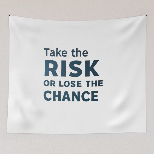 Item preview, Take the risk or lose the chance designed and sold by SignumShop.
