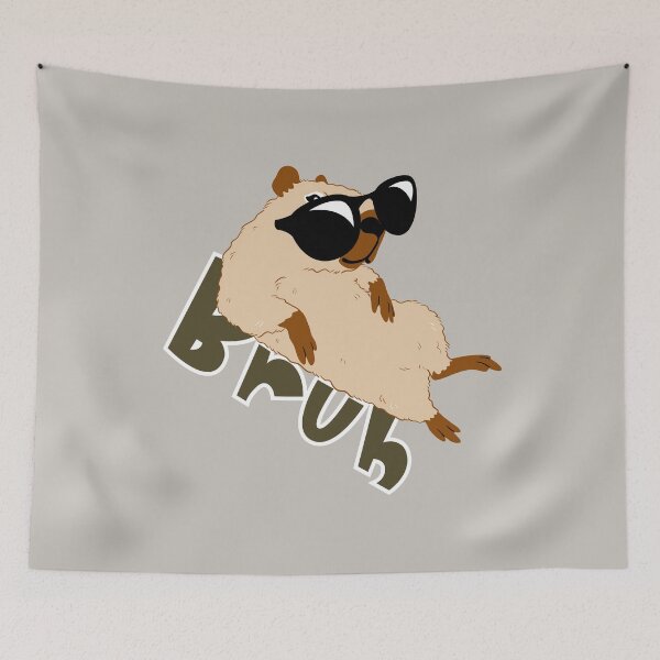 Item preview, Capybara Bruh designed and sold by ArtisShops.