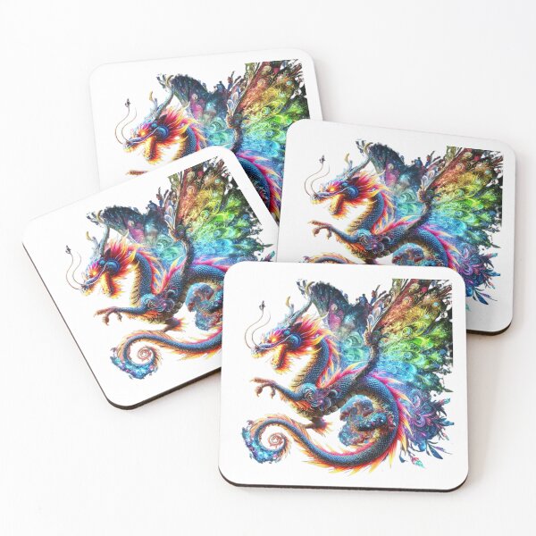 Item preview, Colorful Fire Dragon designed and sold by GloriousArtSKD.