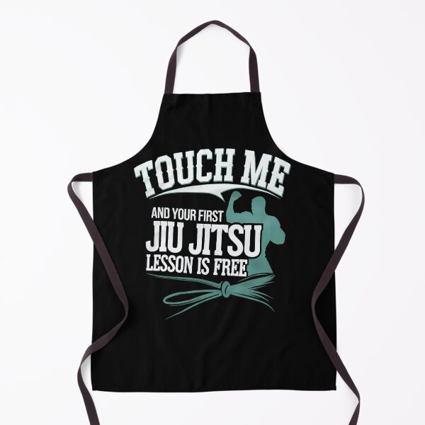 Item preview, First Jiu Jitsu Lesson is Free Hilarious Brazilian Jiu Jitsu Quote designed and sold by BongsEmporium.
