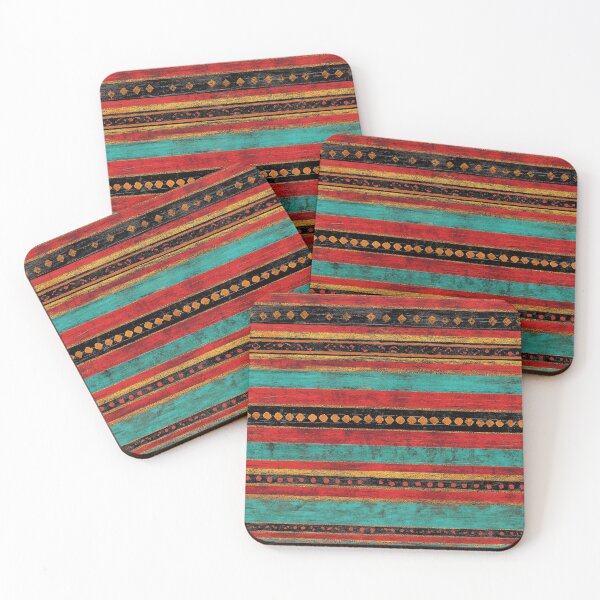 Item preview, Epic Moroccan Style Tradition Pattern Gilded Stripes designed and sold by GrinGalore.