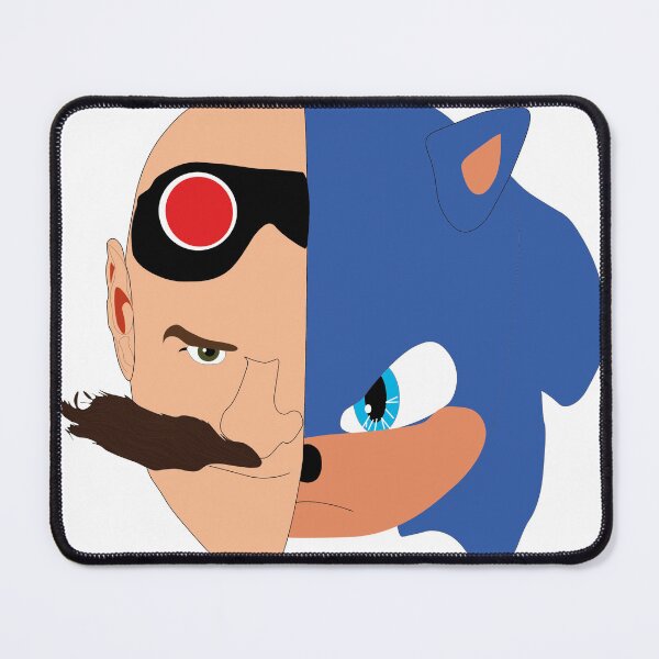 Item preview, Sonic and Eggman face designed and sold by CreativityFPS.