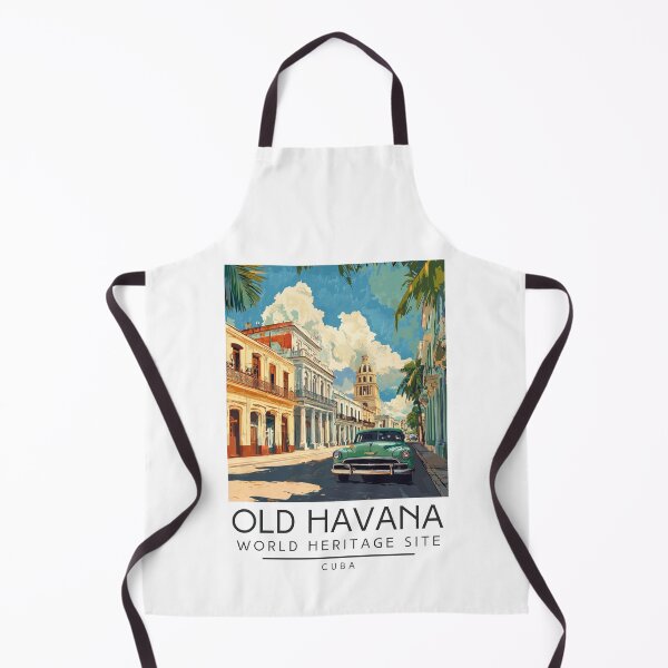 Item preview, A Vintage Travel Poster of Old Havana - Cuba designed and sold by GoodOldVintage.