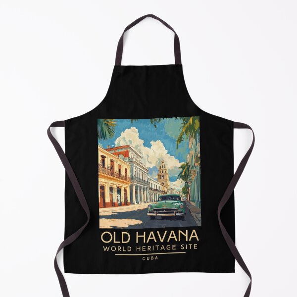 Item preview, A Vintage Travel Poster of Old Havana - Cuba designed and sold by GoodOldVintage.