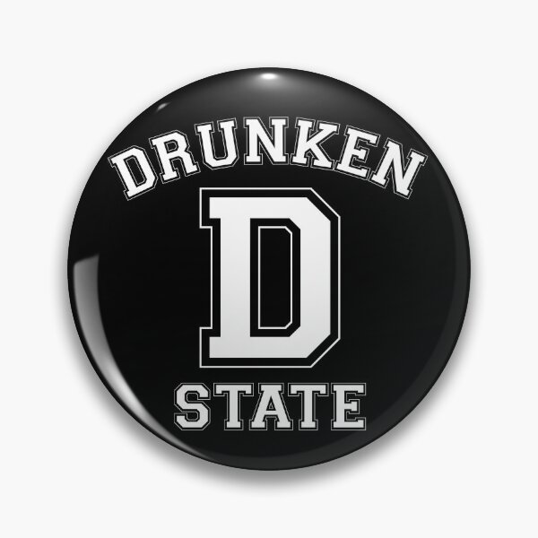 Item preview, Drunken State Collegiate Parody College Drinking  designed and sold by The Junto Shop.