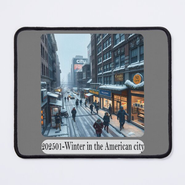 Item preview, Winter in the city designed and sold by GiCapgraphics.