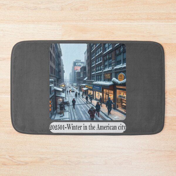 Item preview, Winter in the city designed and sold by GiCapgraphics.