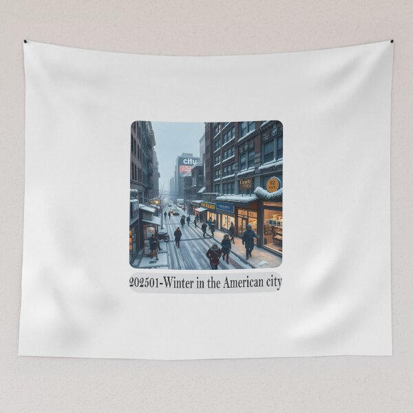 Item preview, Winter in the city designed and sold by GiCapgraphics.