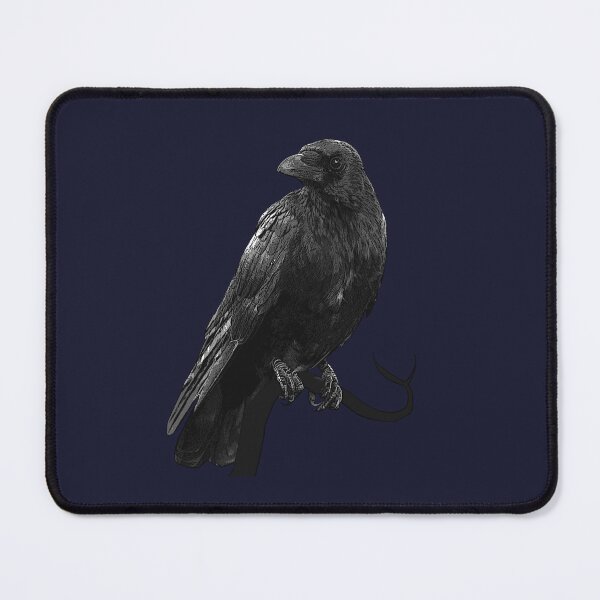 Item preview, commen ravens, cool animal designs, raven birds, simple gothic clothing designed and sold by Kirei-Lily.