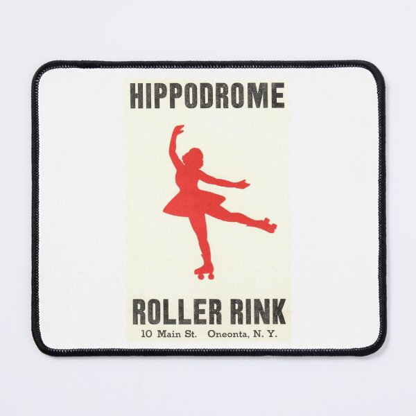 Item preview, Hippodrome Roller Rink Oneonta New York Roller Skating Rink Sticker Decal Label designed and sold by tislord.
