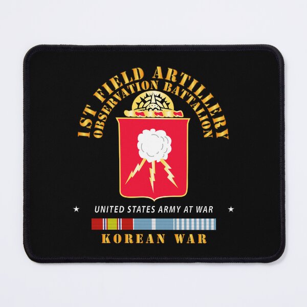 Item preview, 1st Field Artillery Observation Battalion - Korean War w KOR SVC X 300 designed and sold by Military Insignia Products.