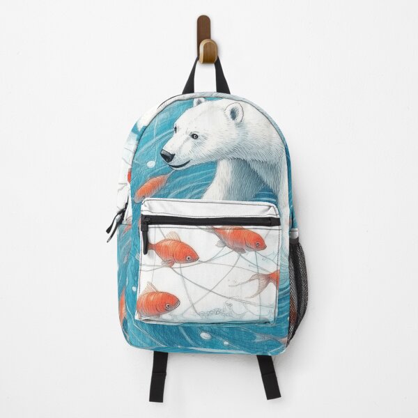 Item preview, Polar Bear Dreams No 2. Surreal Nature design. designed and sold by Shoot-The-Moon.
